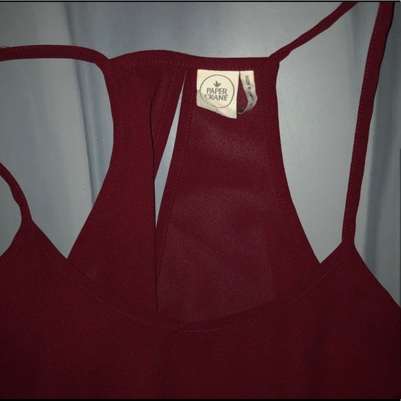 2/$15 Paper Crane Tank Top - Picture 5 of 5